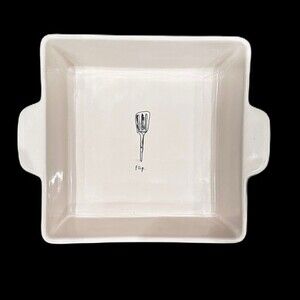 Rae Dunn Sketch FLIP Spatula Square Baking Dish‎